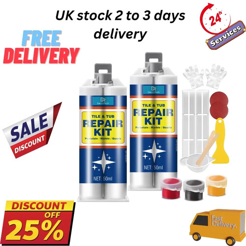 Tile repair kit shower - -,