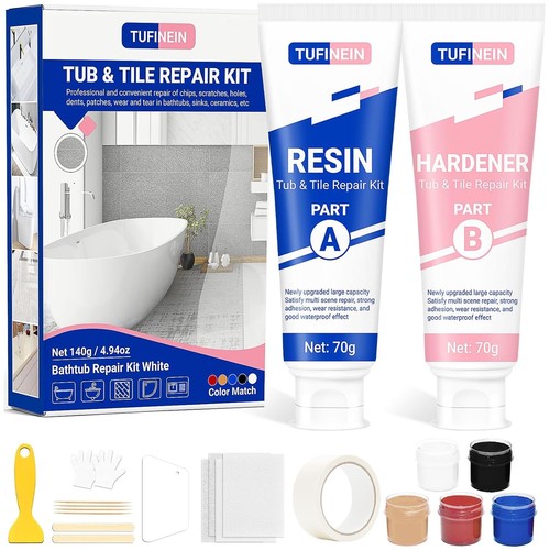 Tub tile repair kit bath - tile,