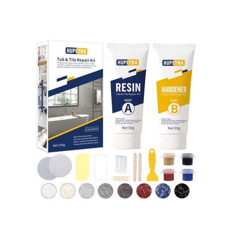 Porcelain bathtub repair kit - porcelain,