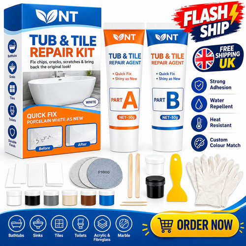 Tub tile repair kit - tile,