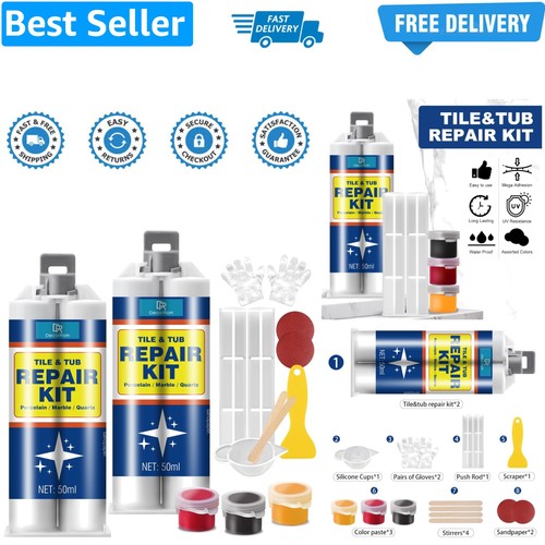 Tile repair kit shower tray - kit,