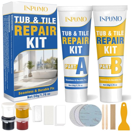 Inpumo tile bathtub shower - tile,