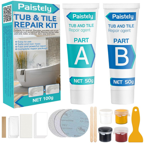 Tile repair kit shower tray - tile,