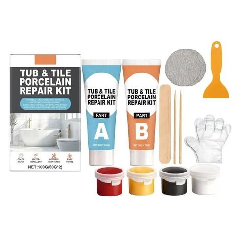 Tub tile repair kit bath - tub,