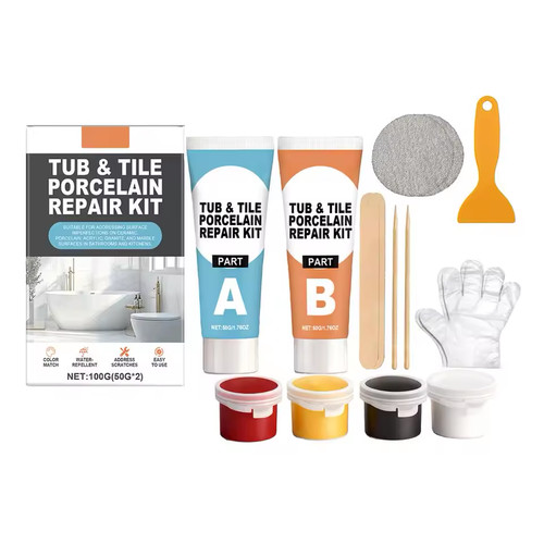 Tub tile repair - tub,