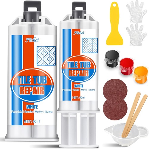 Ceramic tile repair kit 100ml - repair,